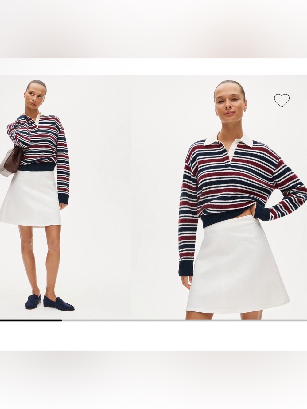 J. Crew White Mini Skirt - Clean A-Line Silhouette size 4 NWT